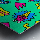 Pattern AdweekSummer Metal print
