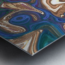 pattern psychedelic hippie abstract Metal print