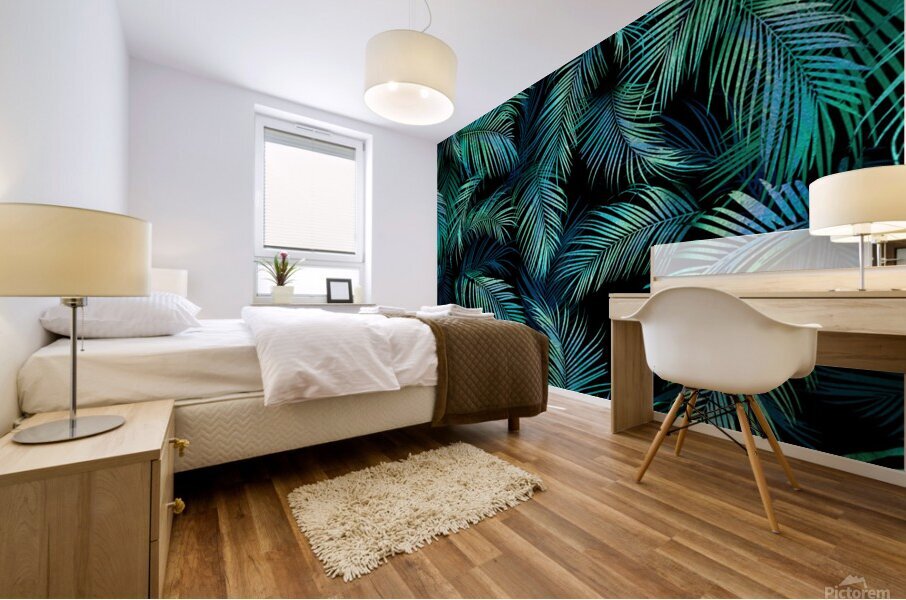 Palms pattern design Mural print