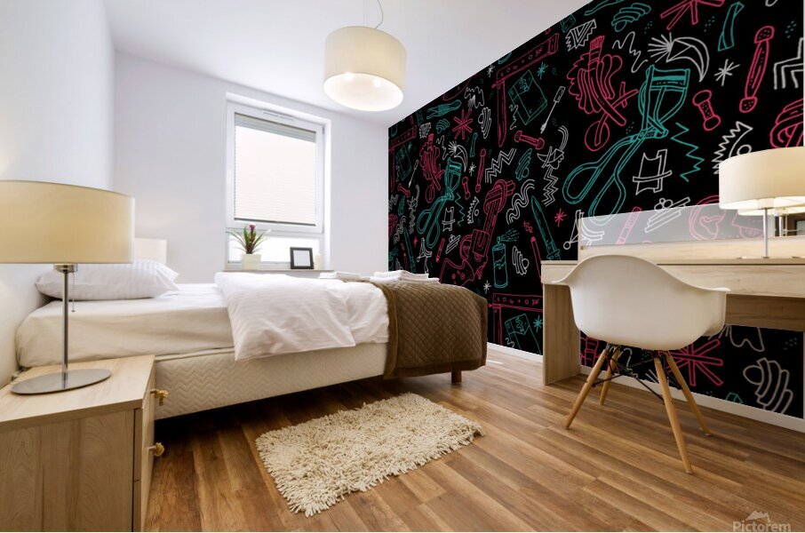 Abstract Pattern Mural print