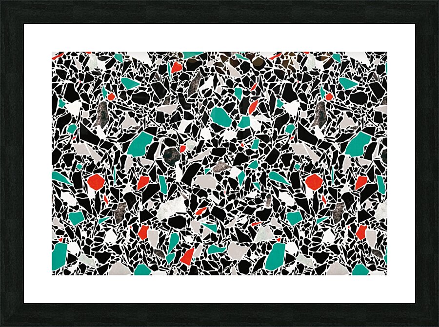 illustration abstract pattern Picture Frame print