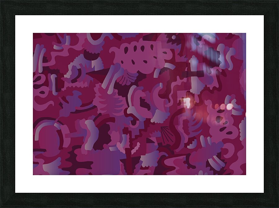 Pattern Warhola Picture Frame print