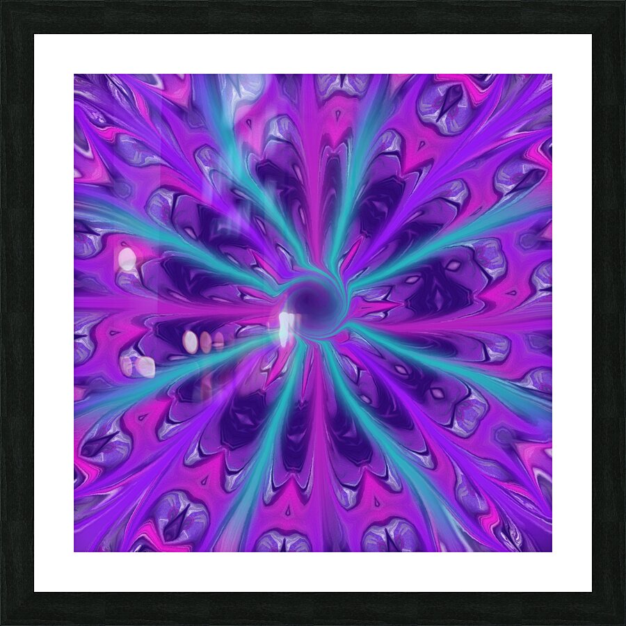 wallpaper tie dye pattern Picture Frame print