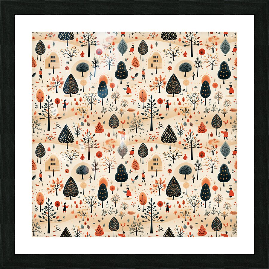 pattern seamless Picture Frame print