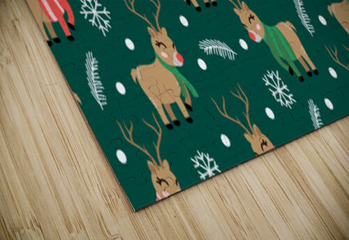 cute christmas pattern doodl Etnousta puzzle