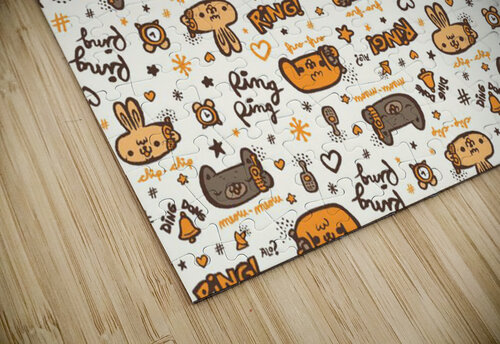 Animal Patterns safari Etnousta puzzle