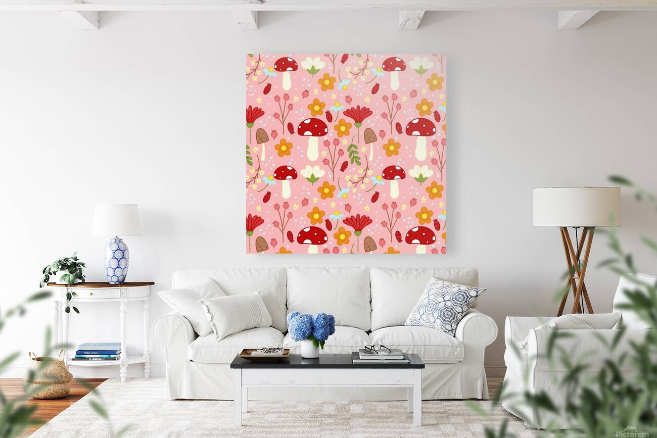 Floral Surface Pattern Design Reproduction