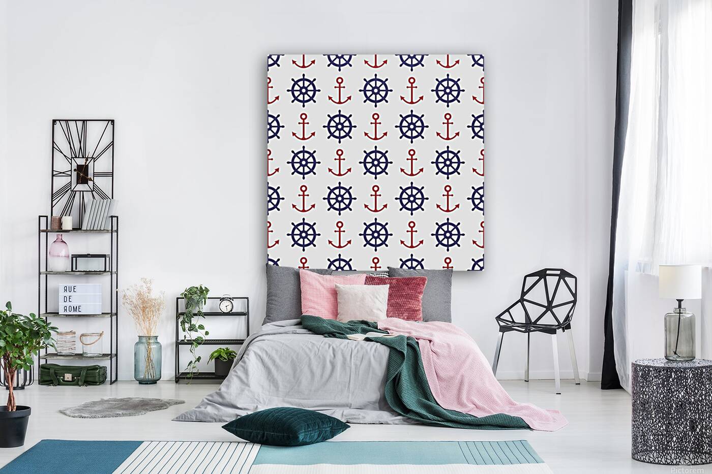 nautical seamless pattern Reproduction
