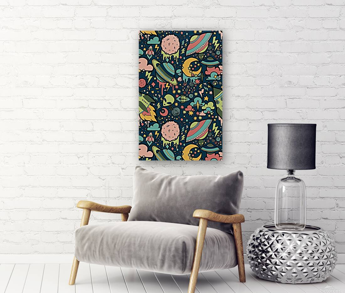alien rocket space aesthetic Reproduction