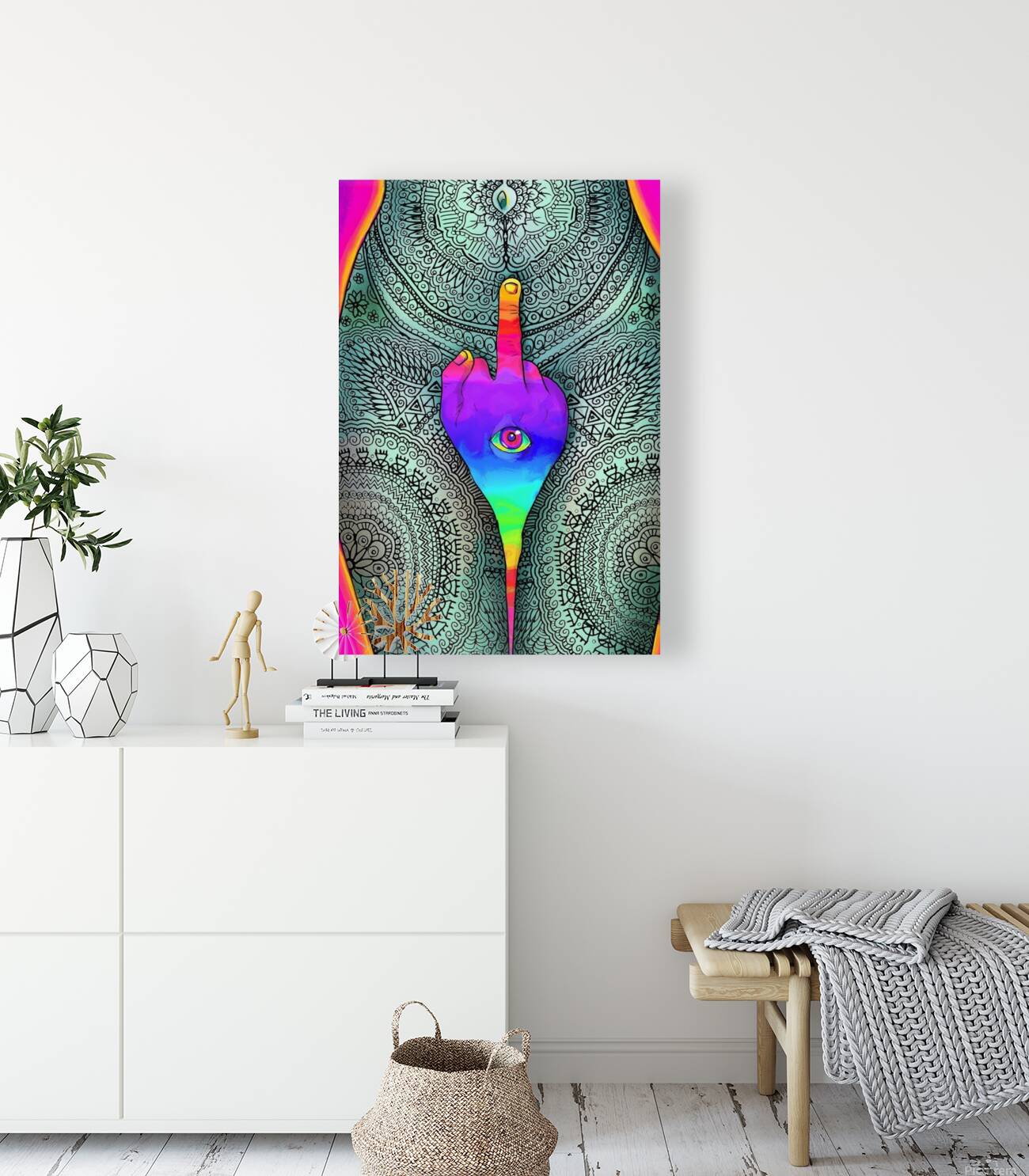Trippy Alien on Zen Reproduction