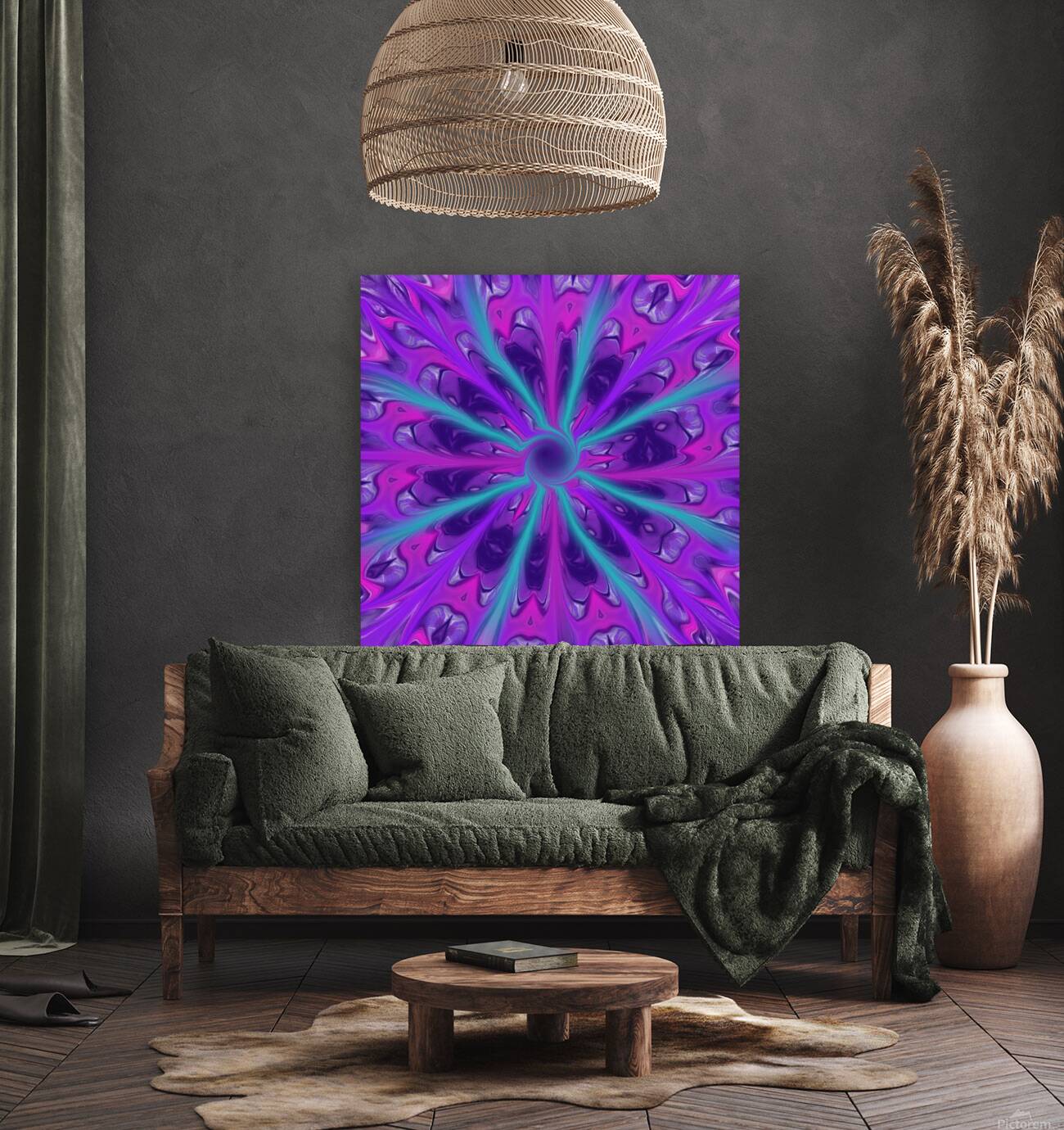 wallpaper tie dye pattern Reproduction