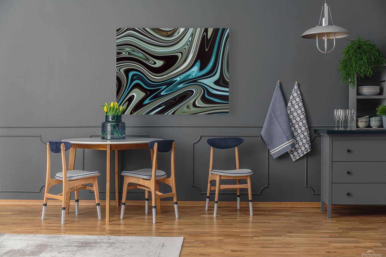 abstract waves background wallpaper Reproduction