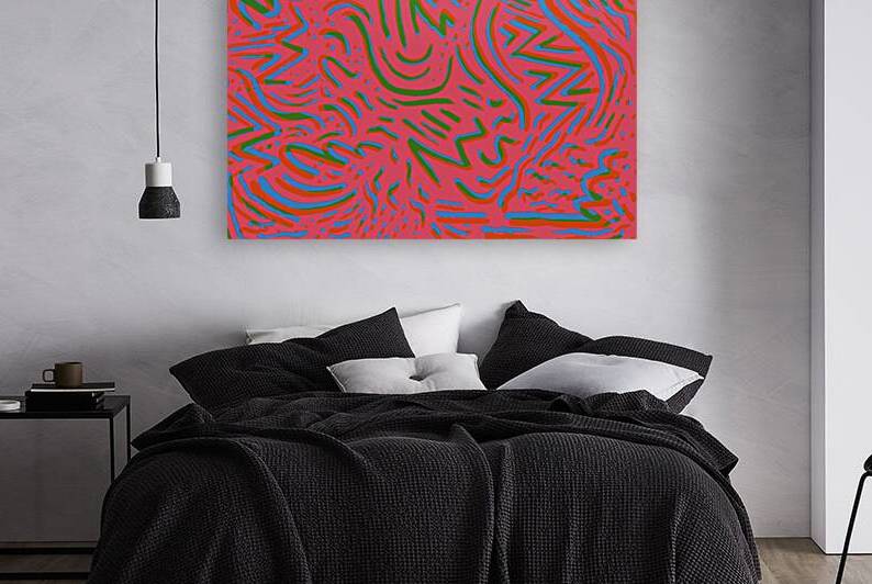 Pattern Saying Wavy Reproduction