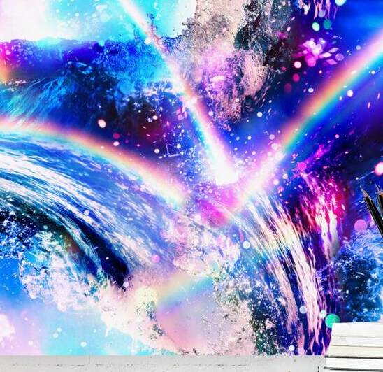 Crystal Wave pattern design Reproduction