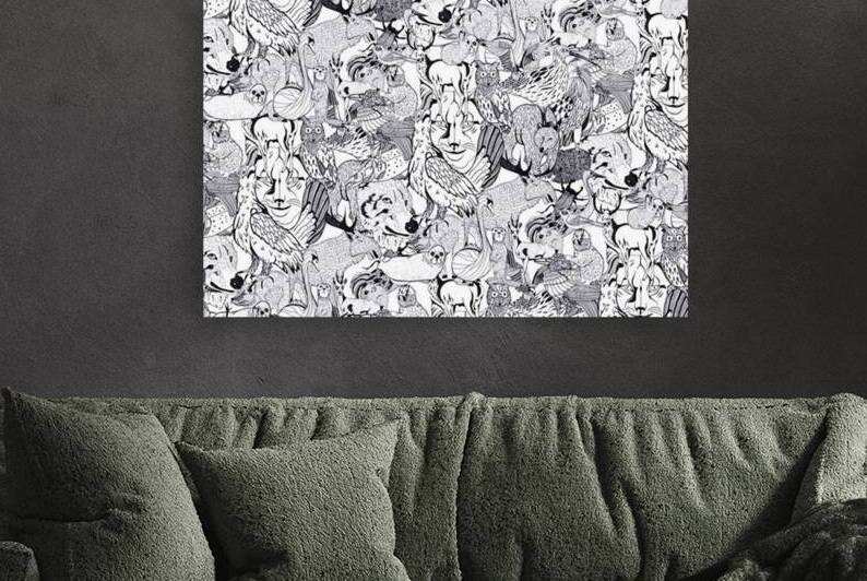 Animal Seamless Pattern Reproduction