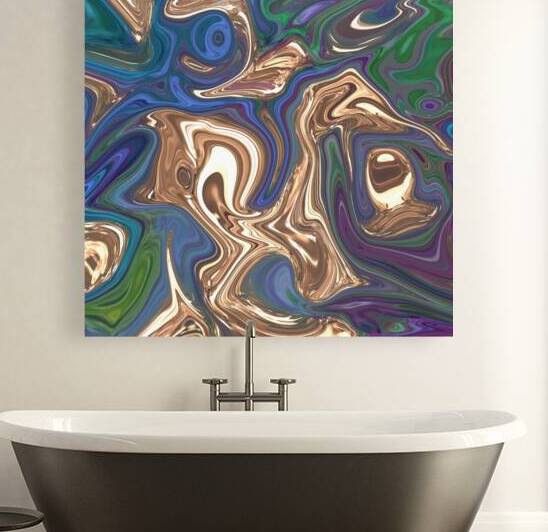 pattern psychedelic hippie abstract by Etnousta
