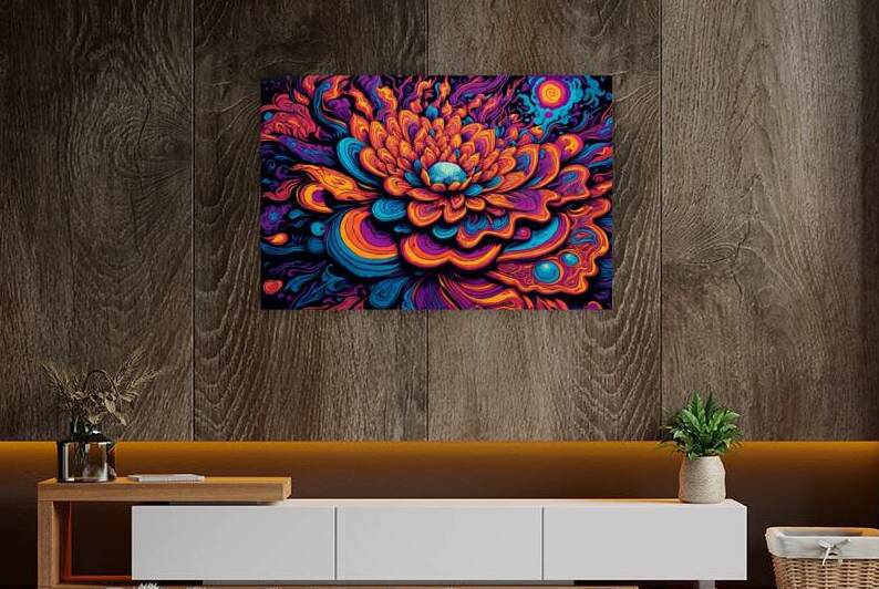flowers painting by Etnousta