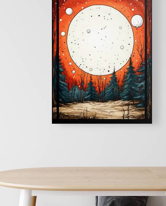 moon night nature dream sky by Etnousta