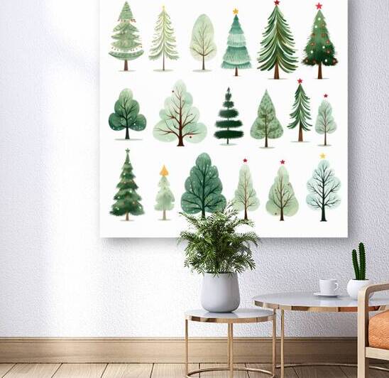 christmas trees by Etnousta