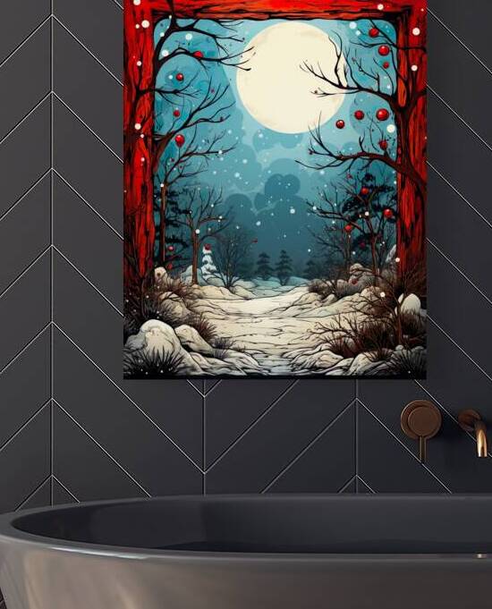 christmas frame border by Etnousta