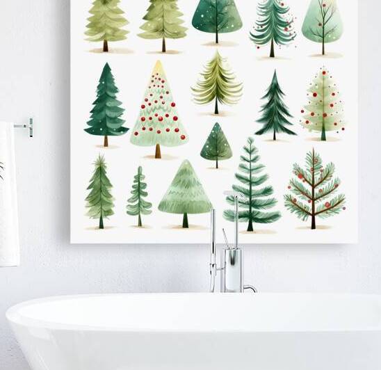 christmas xmas trees by Etnousta