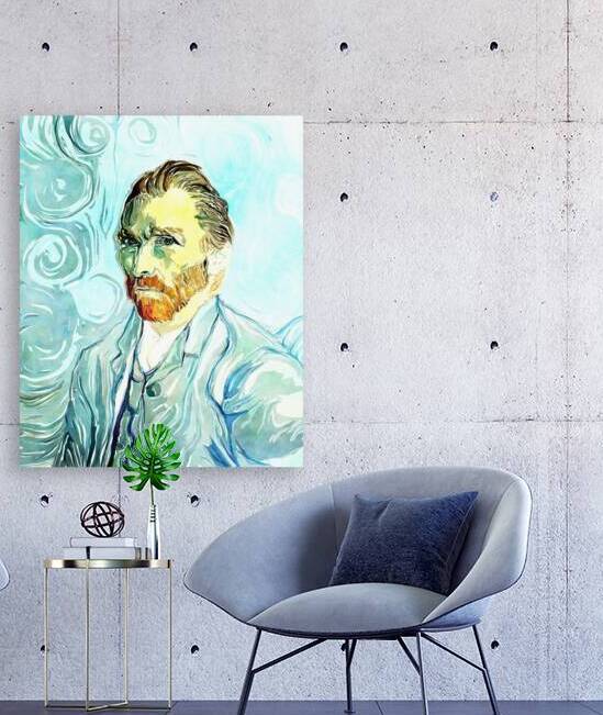 van gogh watercolour watercolor art painting by Etnousta