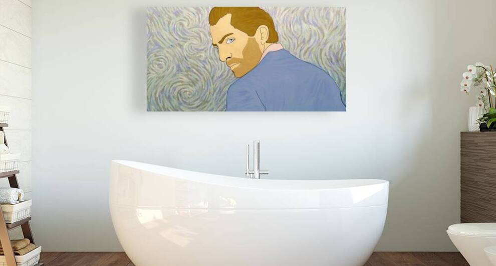 Van Gogh Artist Man Illustration by Etnousta