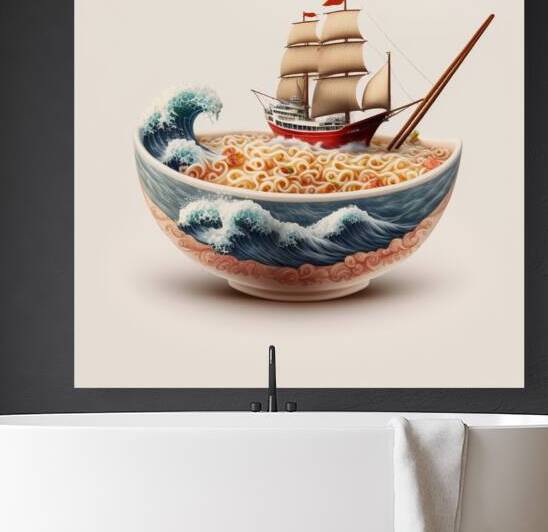 Ai Generated Noodles Pirate Chinese Food Food by Etnousta