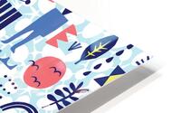 Vector illustrated pattern design HD Metal print