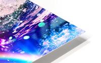 Crystal Wave pattern design HD Metal print