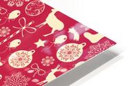 christmas pattern background HD Metal print