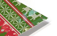 christmas knitting pattern HD Metal print