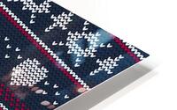 beautiful knitted christmas pattern HD Metal print