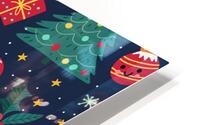 colorful funny christmas pattern HD Metal print