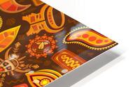 pattern background ethnic tribal HD Metal print