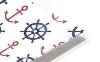 nautical seamless pattern HD Metal print