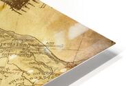 Vintage world map HD Metal print