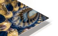 fractal spiral infinite psychedelic HD Metal print