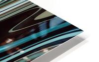 abstract waves background wallpaper HD Metal print
