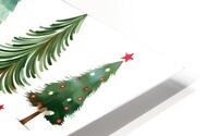 christmas trees HD Metal print