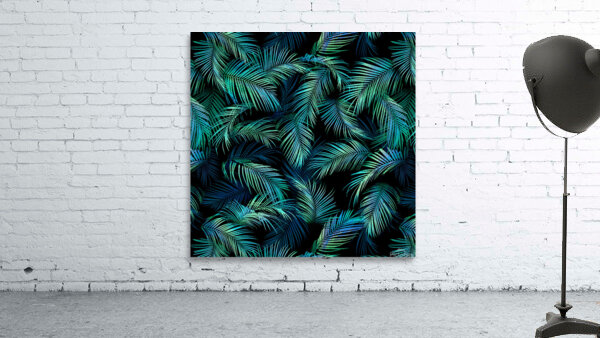 Palms pattern design Wall Preview