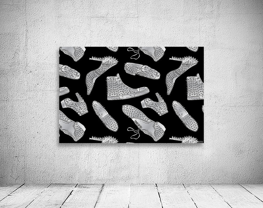 Pattern Shiny Shoes Wall Preview