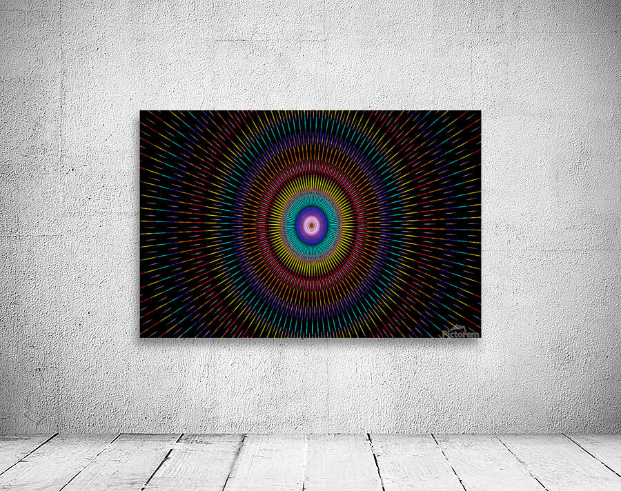 artskop kaleidoscope pattern Wall Preview