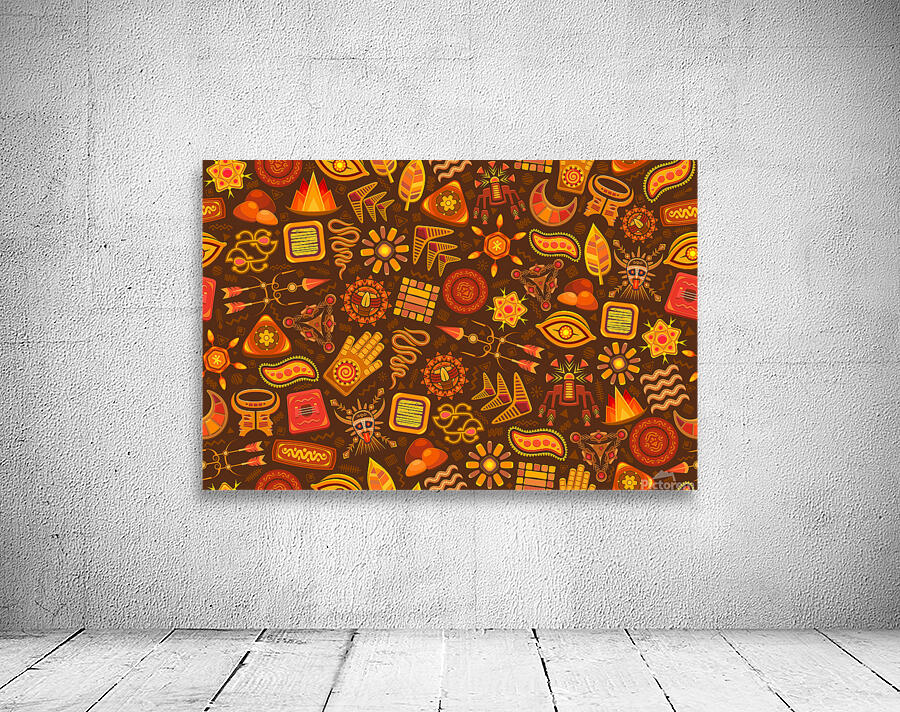pattern background ethnic tribal Wall Preview