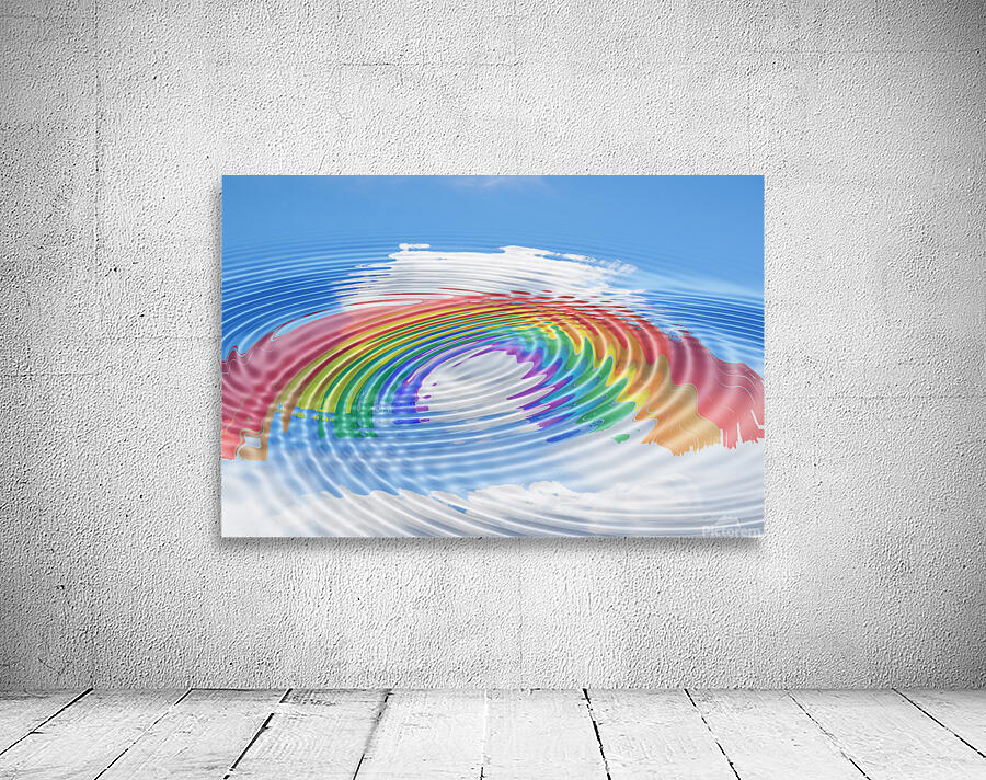 rainbow clouds intimacy intimate Wall Preview