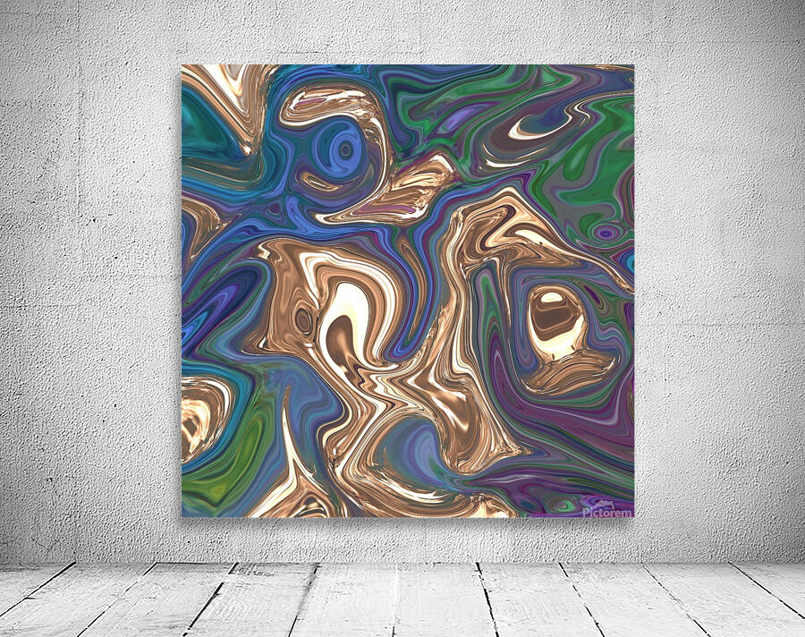 pattern psychedelic hippie abstract Wall Preview