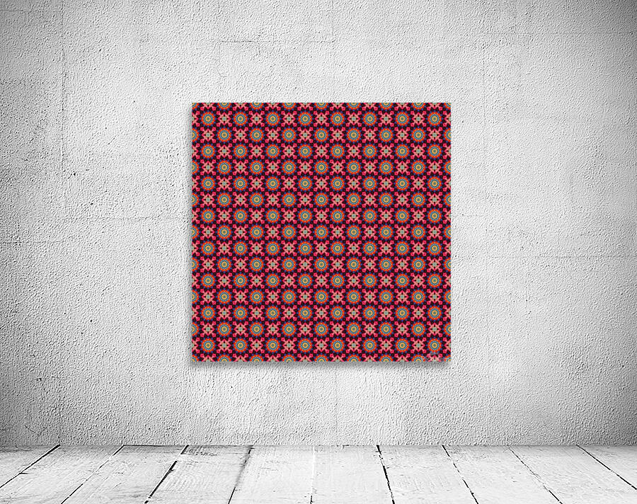 kaleidoscope seamless pattern Wall Preview