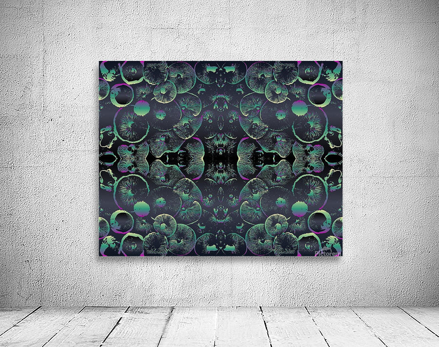 background pattern mushrooms Wall Preview