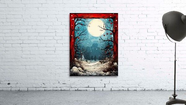 christmas frame border Wall Preview