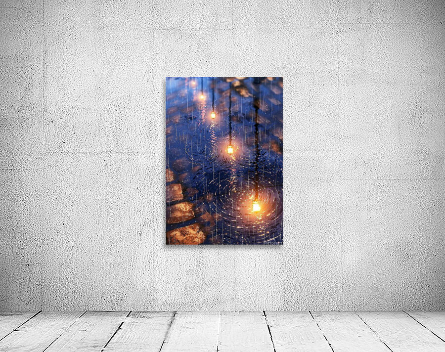 rain van gogh style Wall Preview
